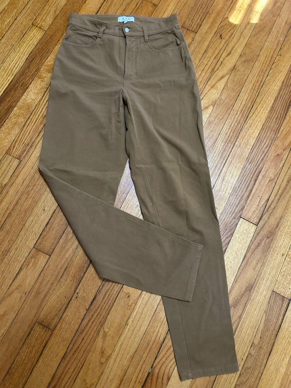 Mac KELLY Women's Jeans Trousers High Waist Super Stretch Thin Size 38 (6-8)